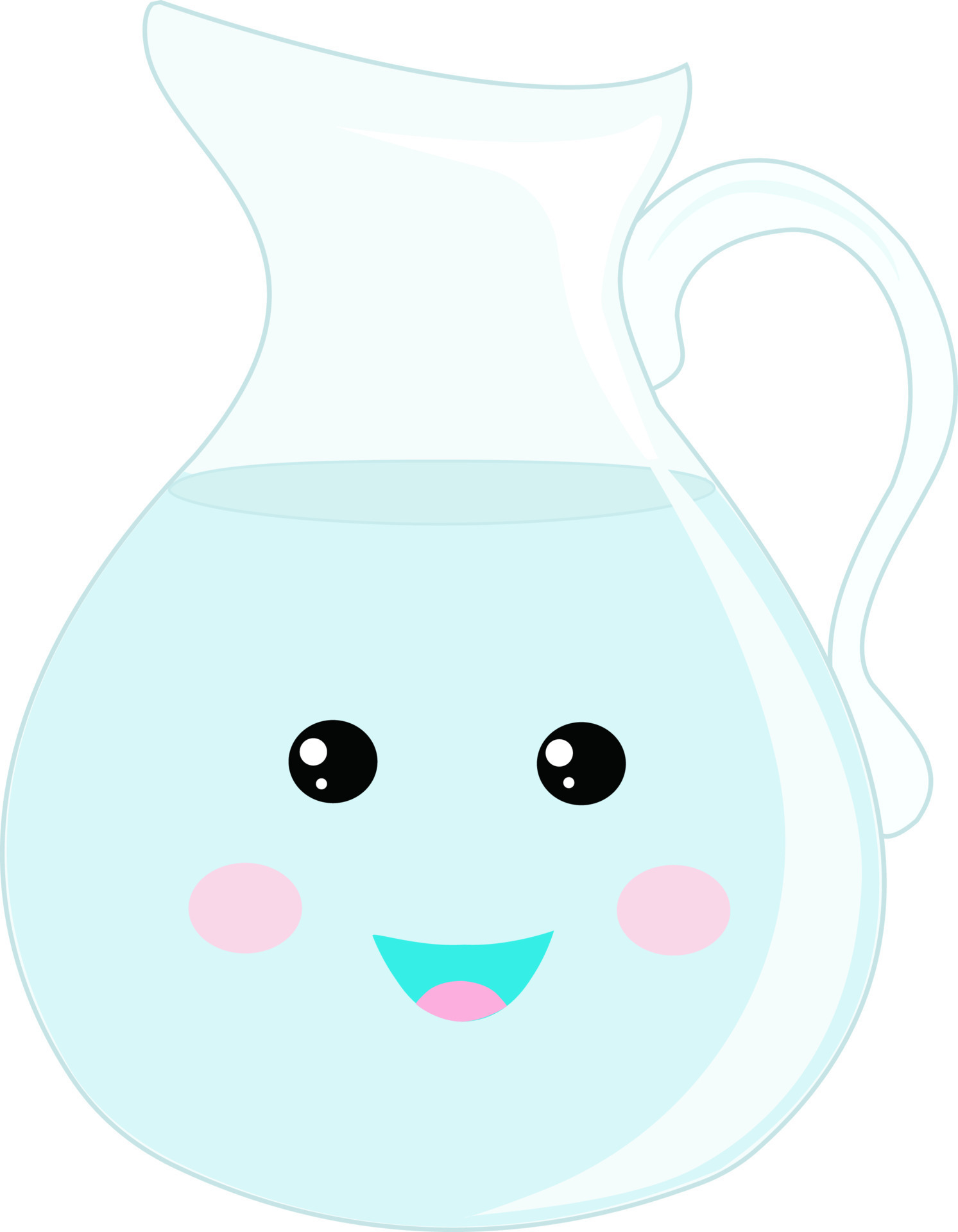 Jug Full Of Water Illustration Vector On White Background 13690242 jug-full-of-water-illustration-vector-on-white-background-13690242