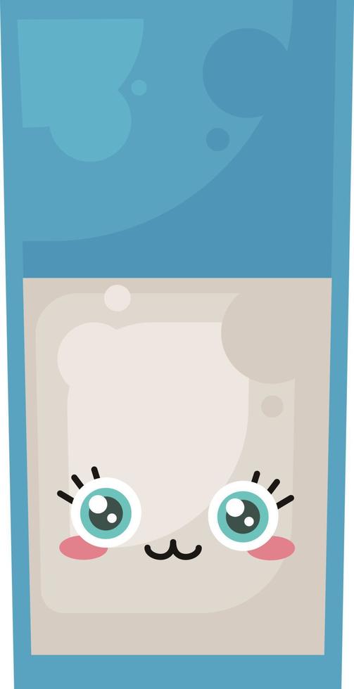 Cup of milk ,illustration,vector on white background vector
