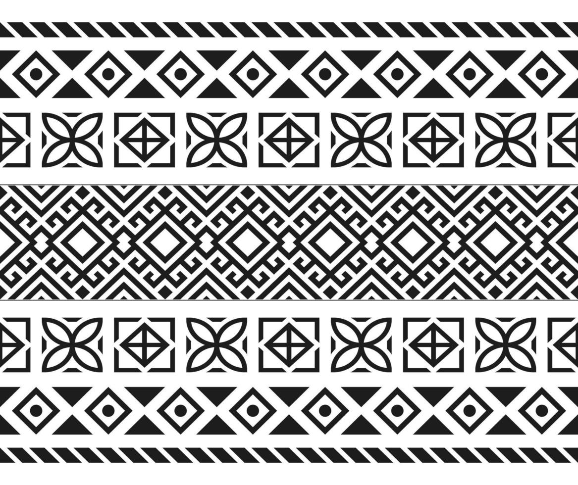 patrón tribal étnico azteca sin fisuras. fondo para tela, papel tapiz, plantilla de tarjeta, papel envolvente, alfombra, textil, cubierta. patrón de estilo étnico vector