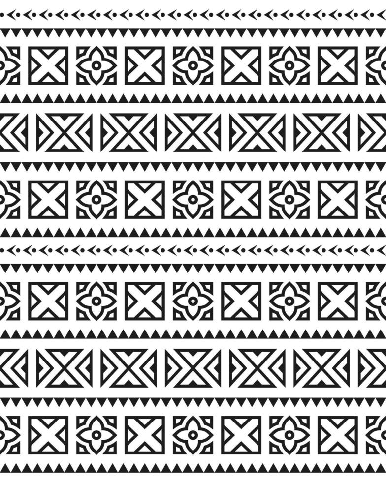 Seamless aztec ethnic tribal pattern. Background for fabric, wallpaper, card template, wrapping paper, carpet, textile, cover. ethnic style pattern vector