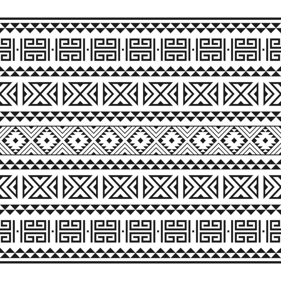 Seamless aztec ethnic tribal pattern. Background for fabric, wallpaper, card template, wrapping paper, carpet, textile, cover. ethnic style pattern vector