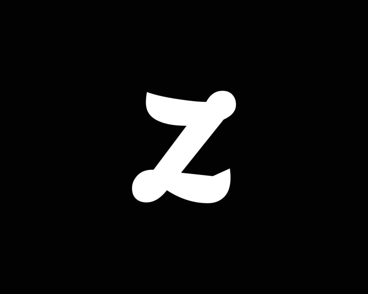 plantilla de vector de diseño de logotipo z