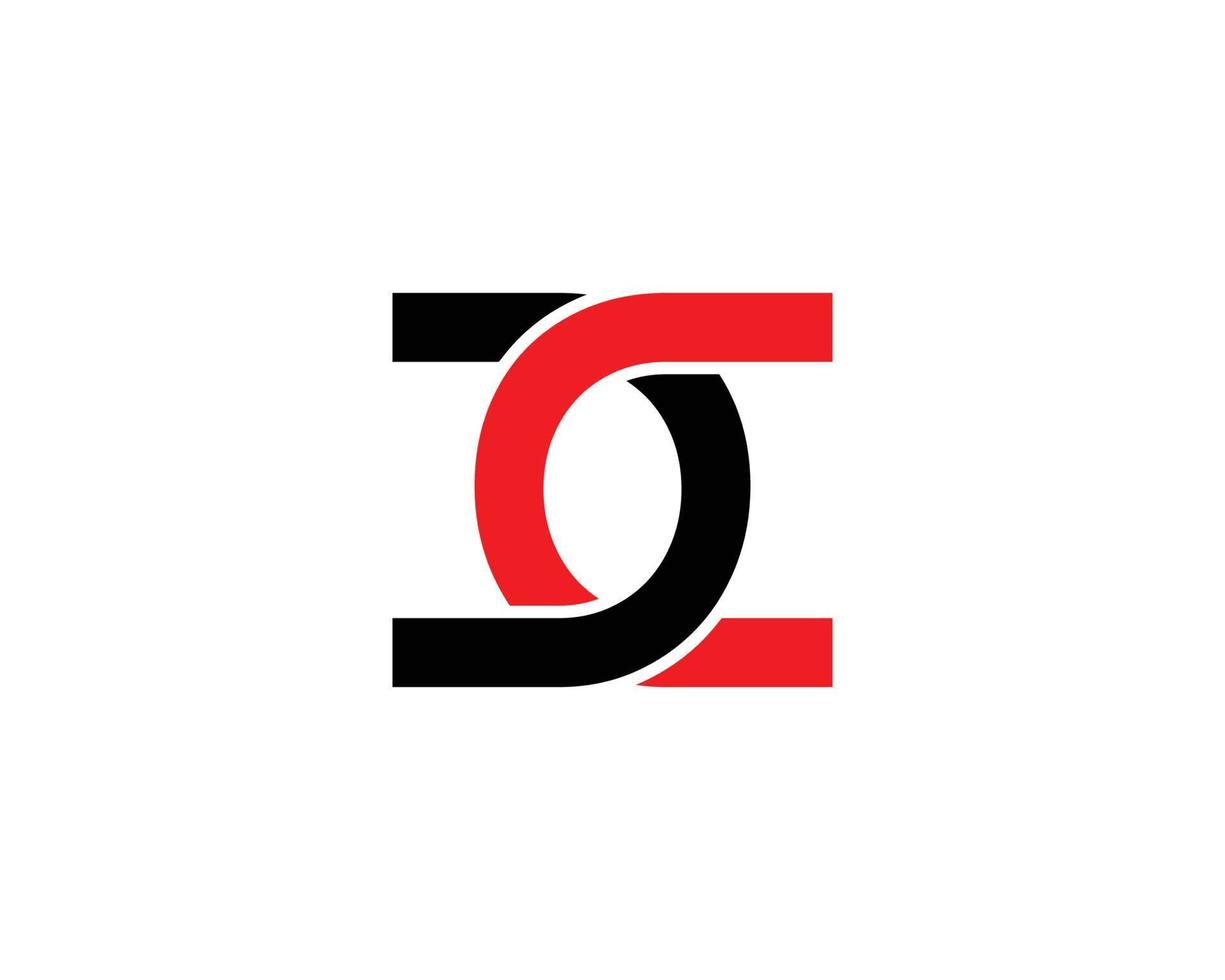 CC logo design vector template