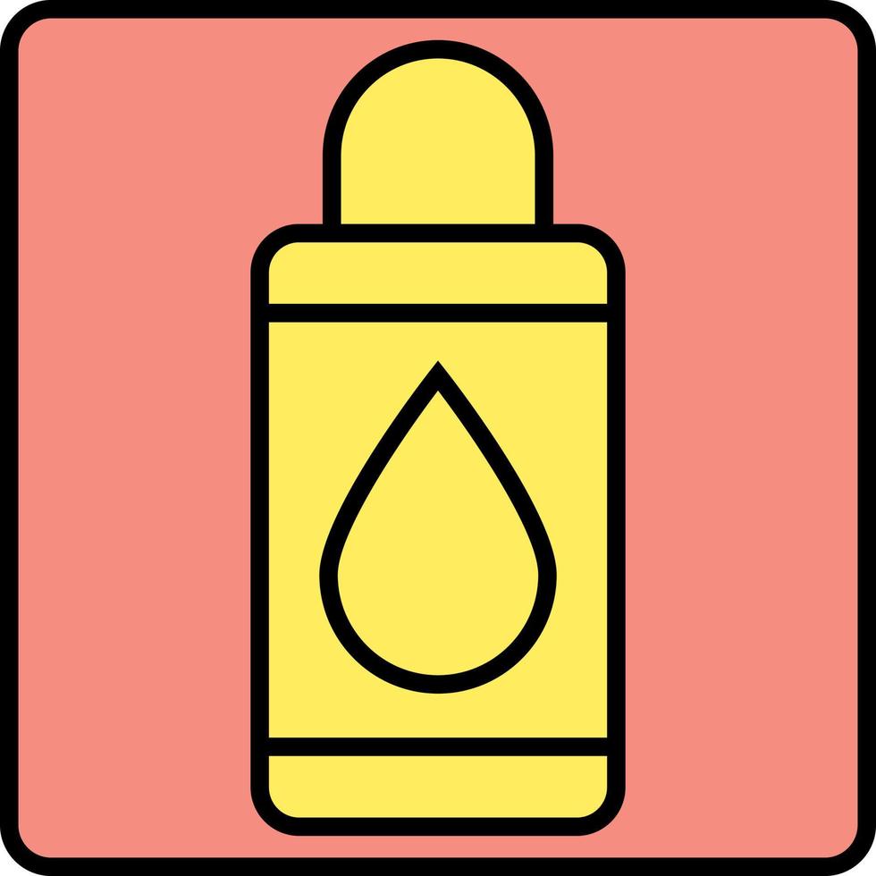 Cosmetic acetone, illustration, vector on a white background.