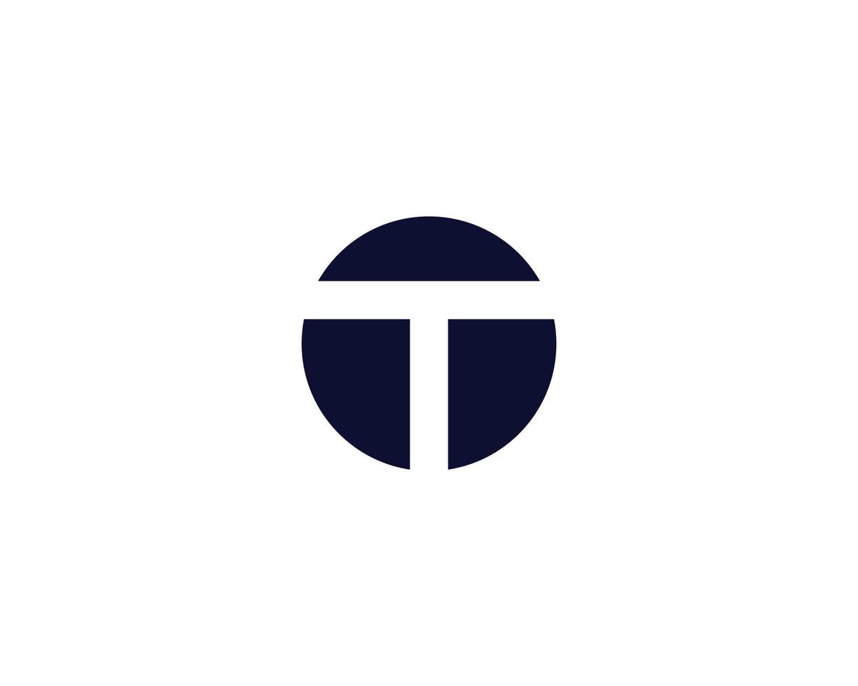 T logo design vector template