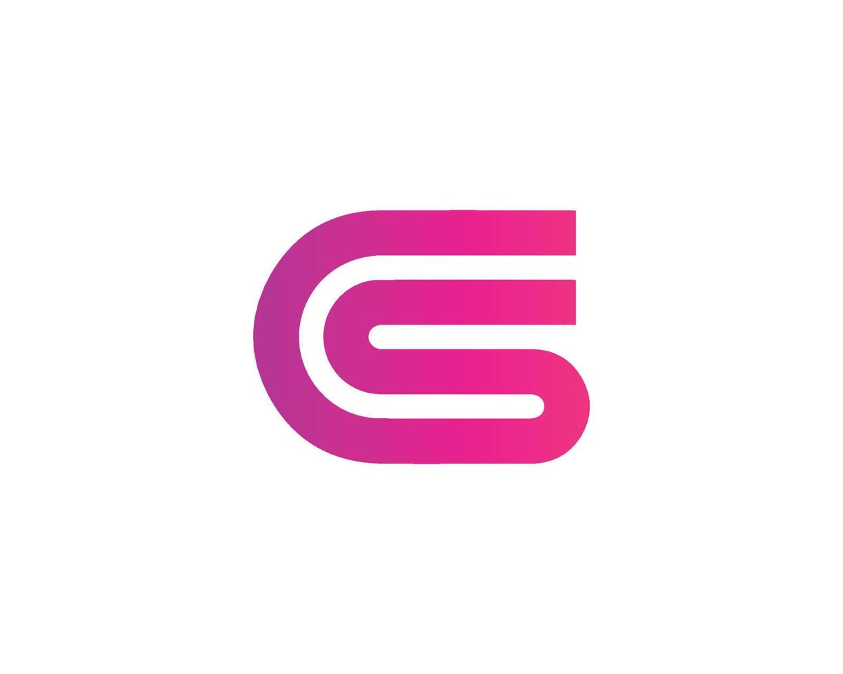 CS SC Logo design vector template