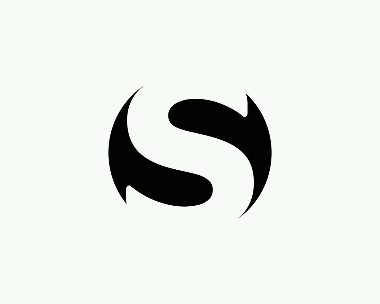 S logo design vector template