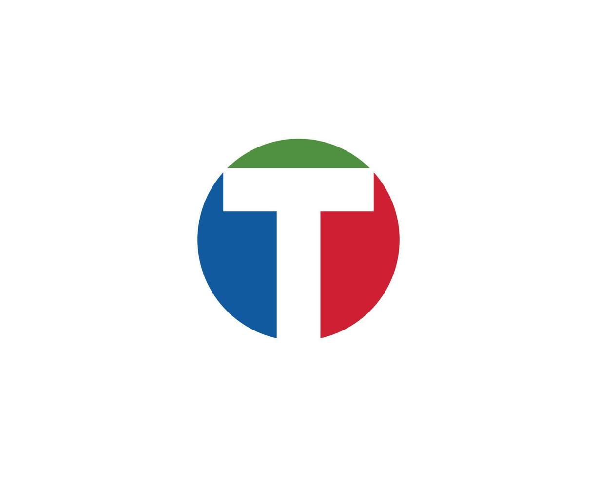 T logo design vector template