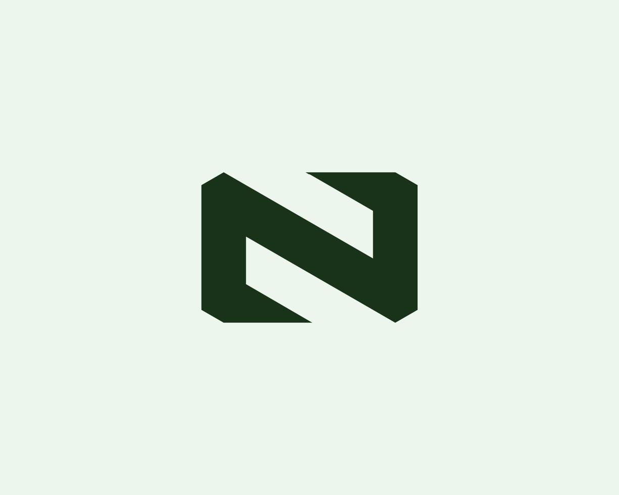 N logo design vector template
