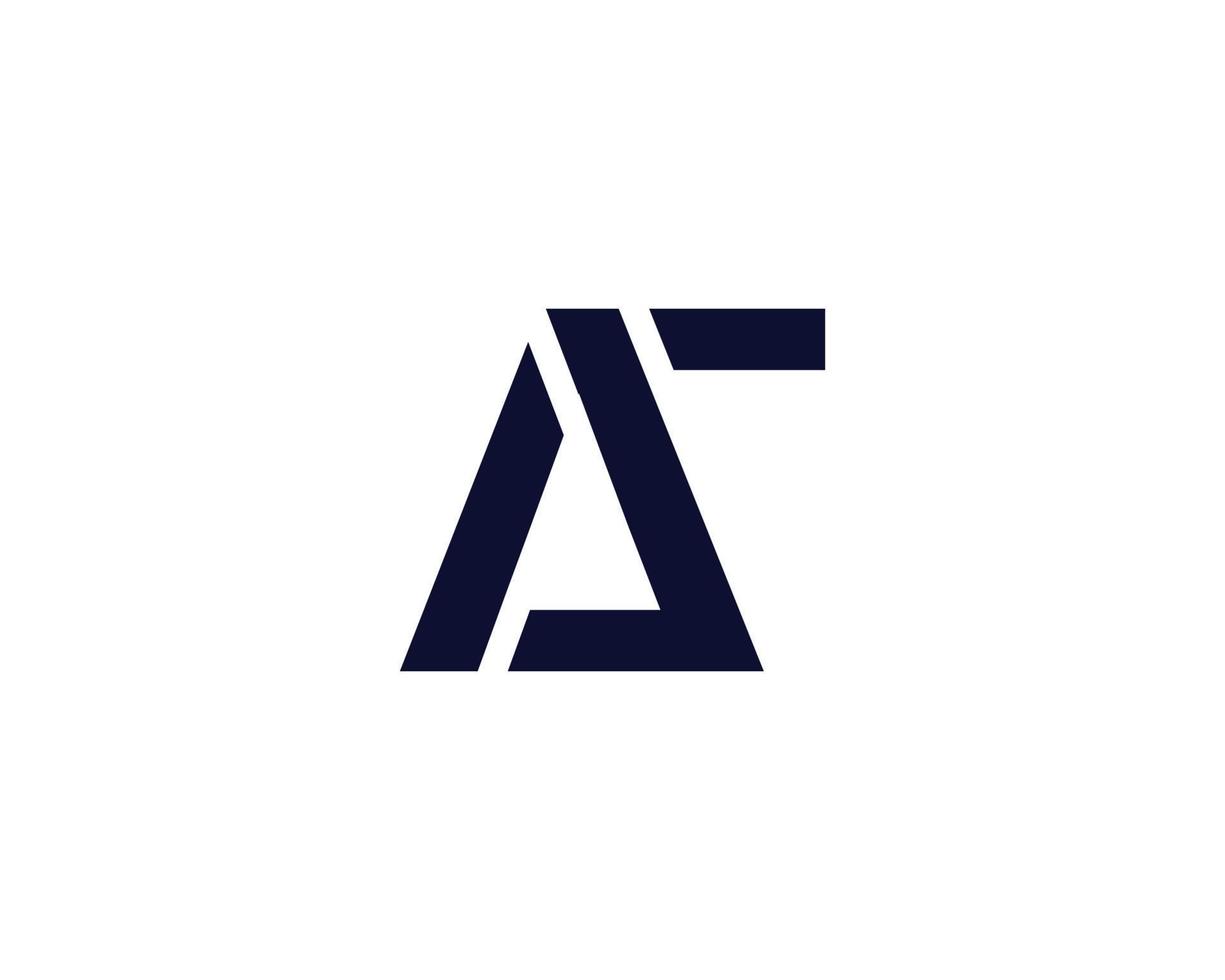 AZ ZA Logo design vector template