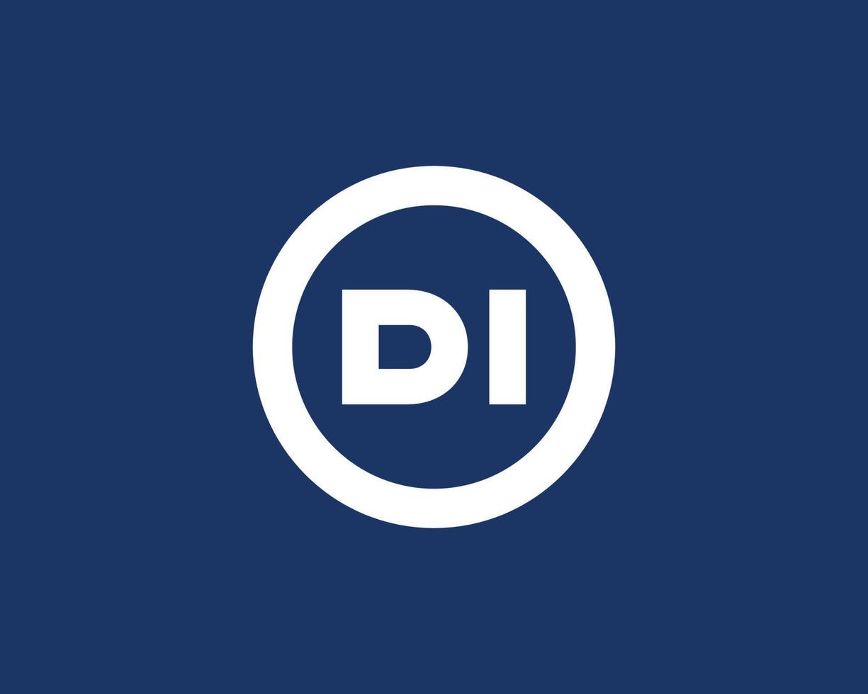 DI ID logo design vector template