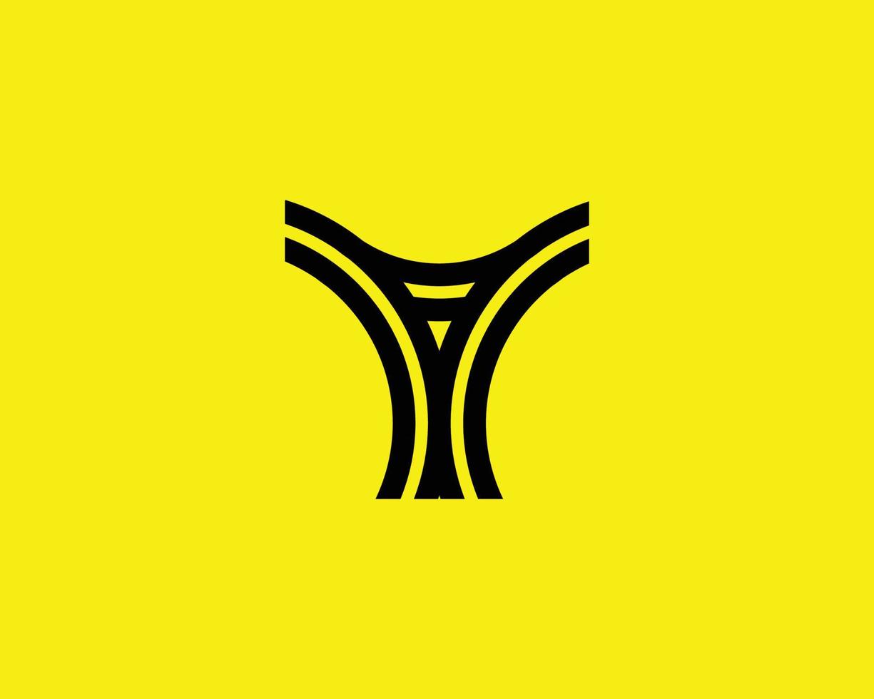T TT logo design vector template