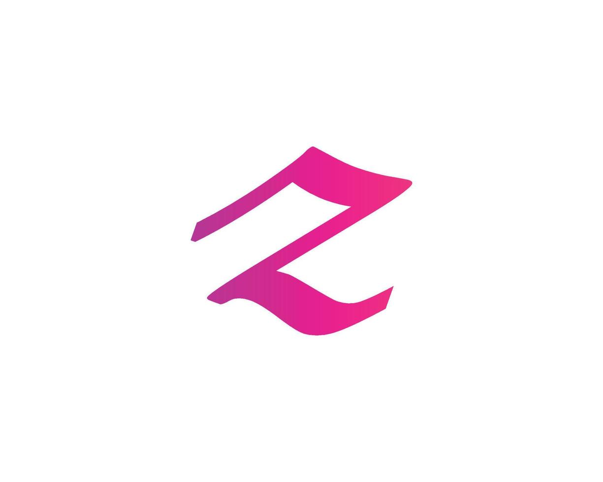 plantilla de vector de diseño de logotipo z