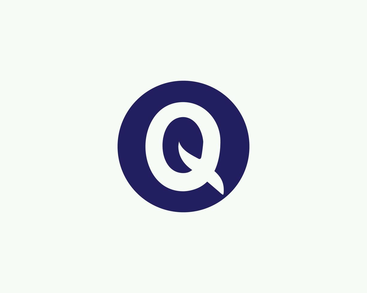 Q logo design vector template