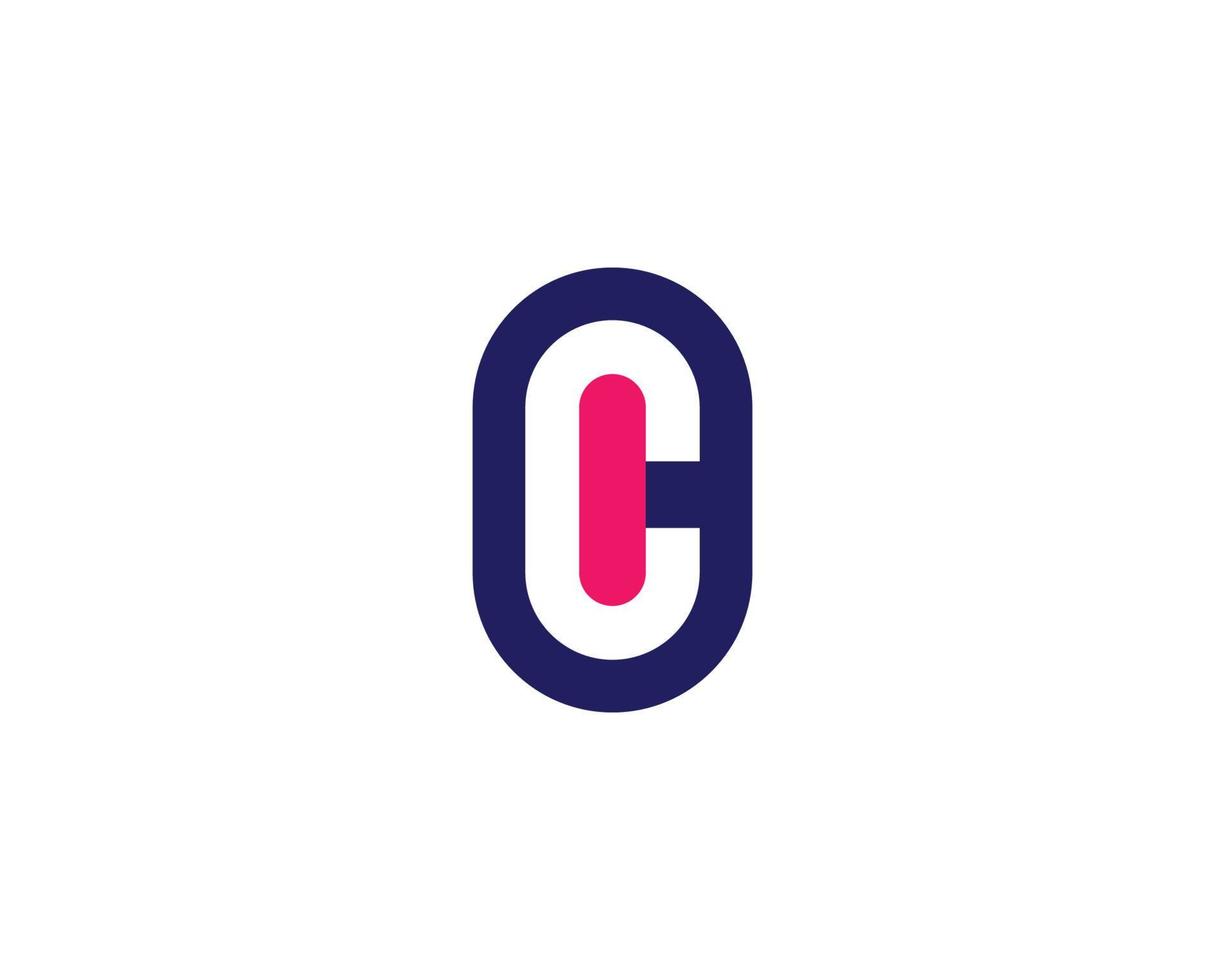 CI IC Logo design vector template
