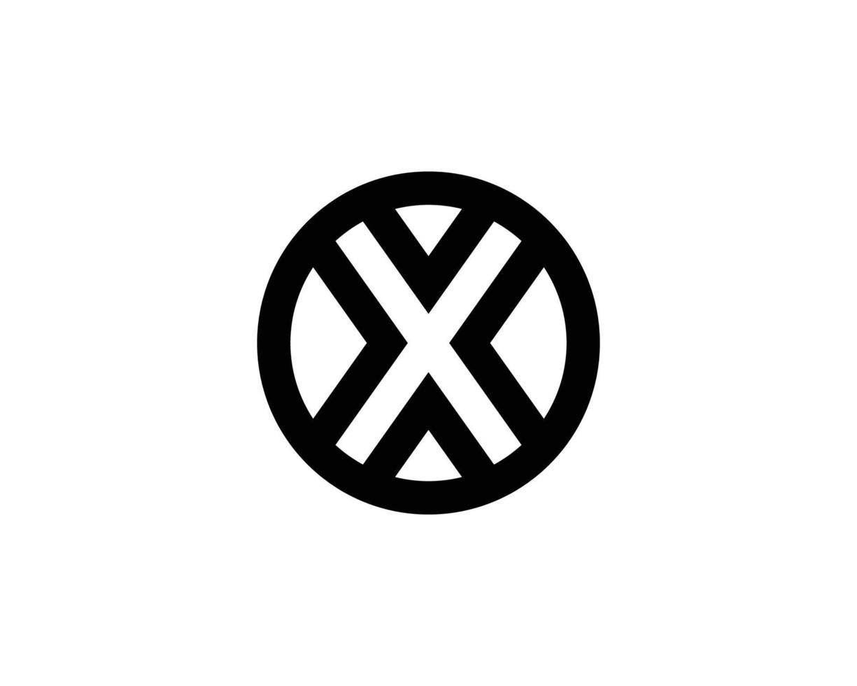X logo design vector template