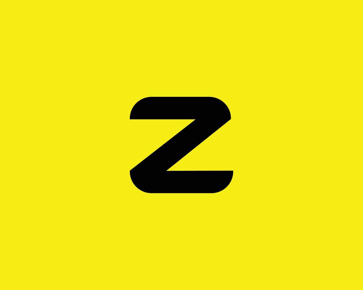 plantilla de vector de diseño de logotipo z