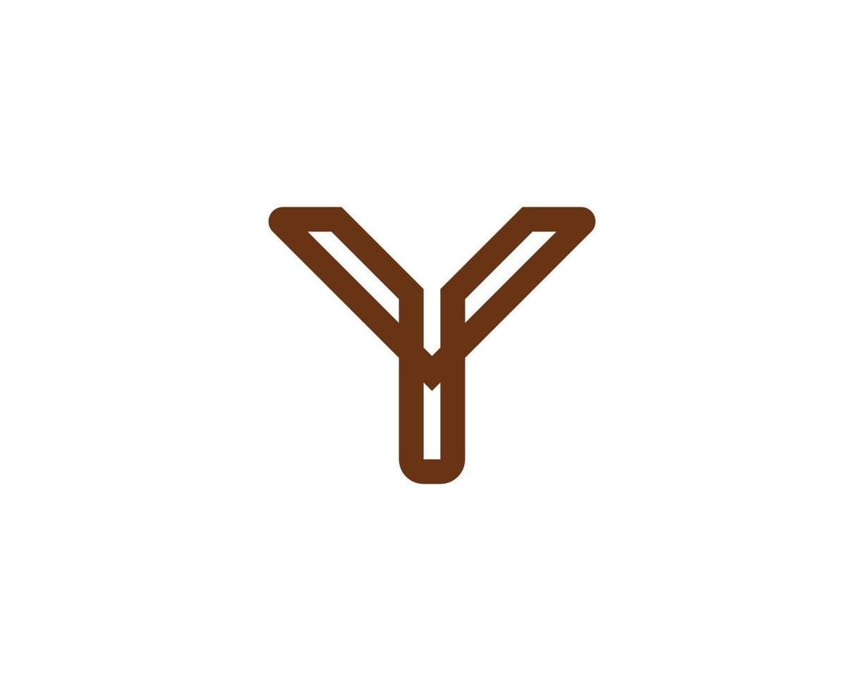 Y Logo design vector template