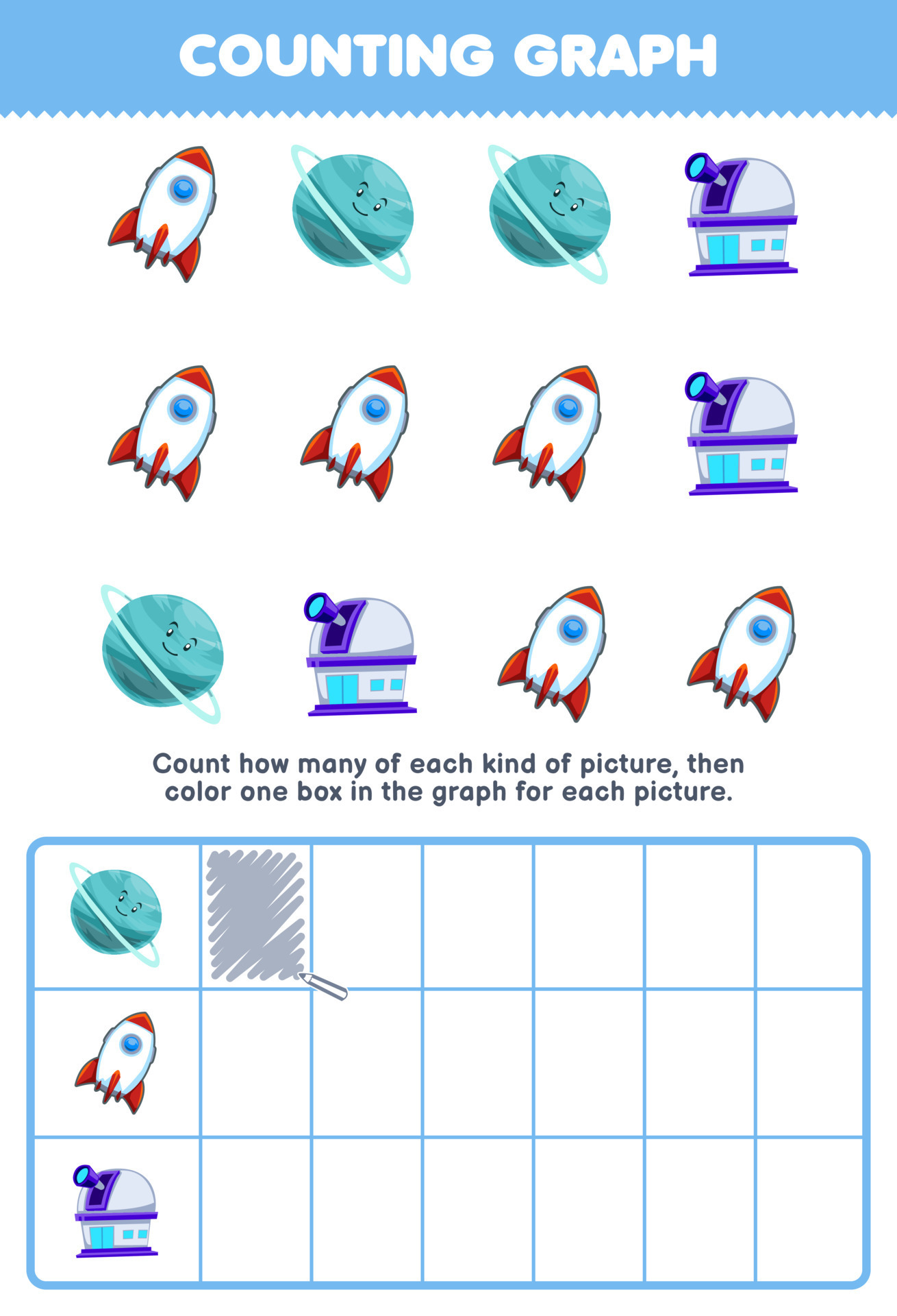 Juego Educativo Para Niños Cuente Cuántos Lindos Dibujos Animados Juego Educativo Para Niños Cuente Cuántos Lindos Dibujos Animados