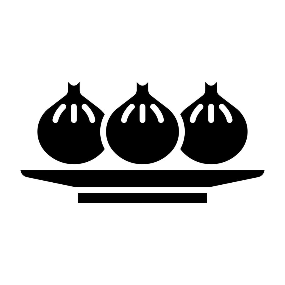 Dumplings Icon Style vector