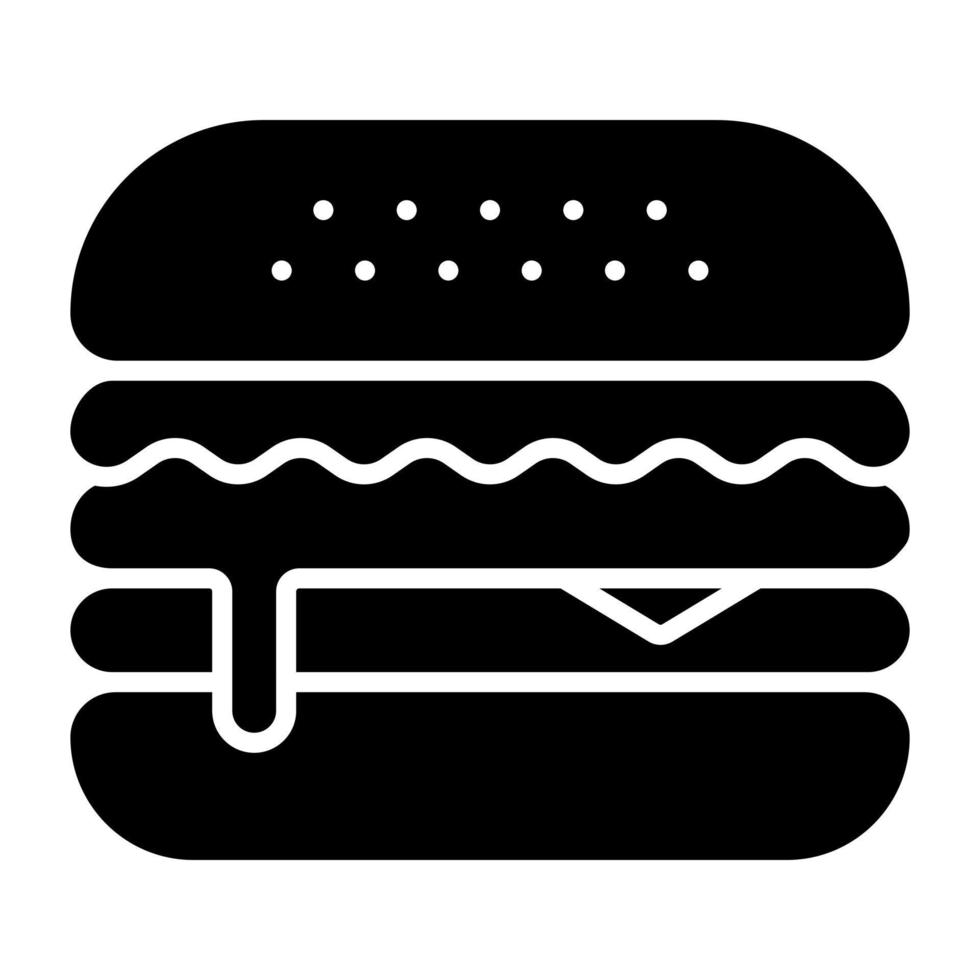 Burger Icon Style vector