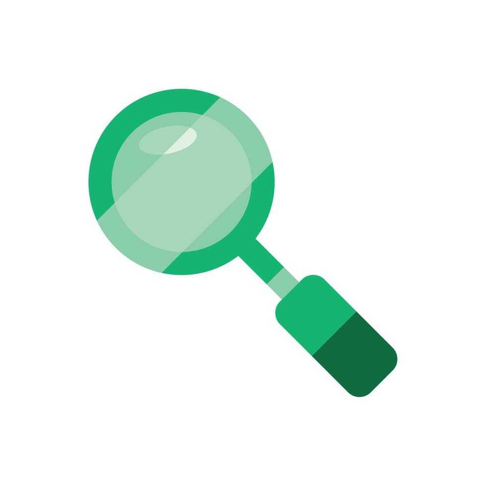 magnifying glass glassmorphism vector