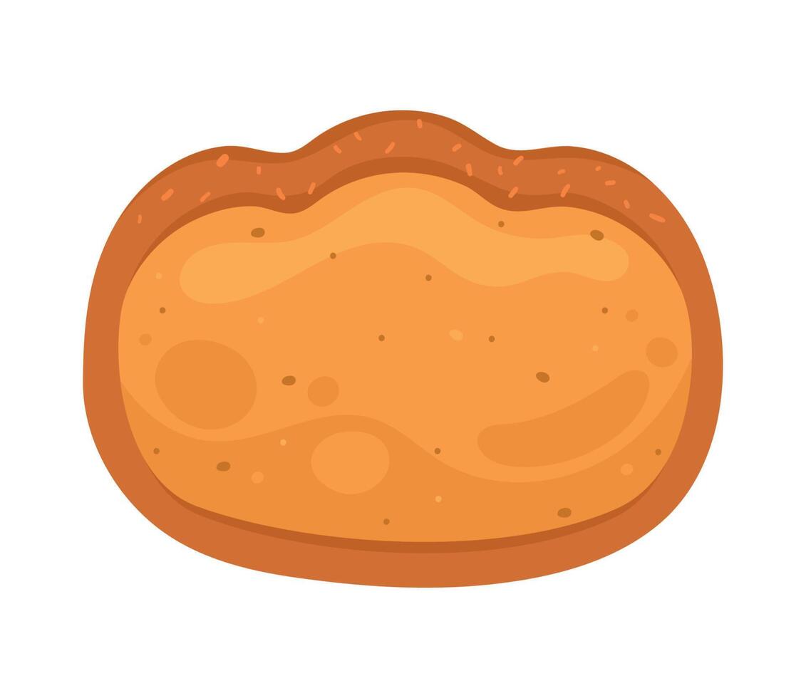 producto de panadería tostada fresca vector