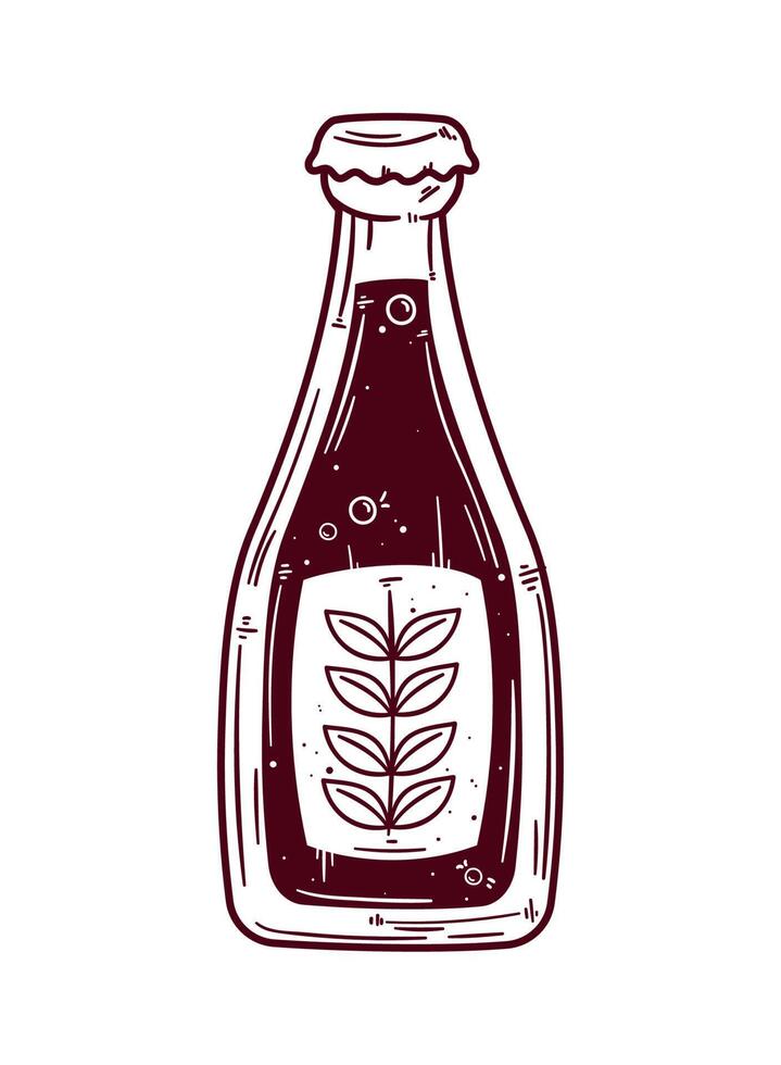 beer bottle drink vector