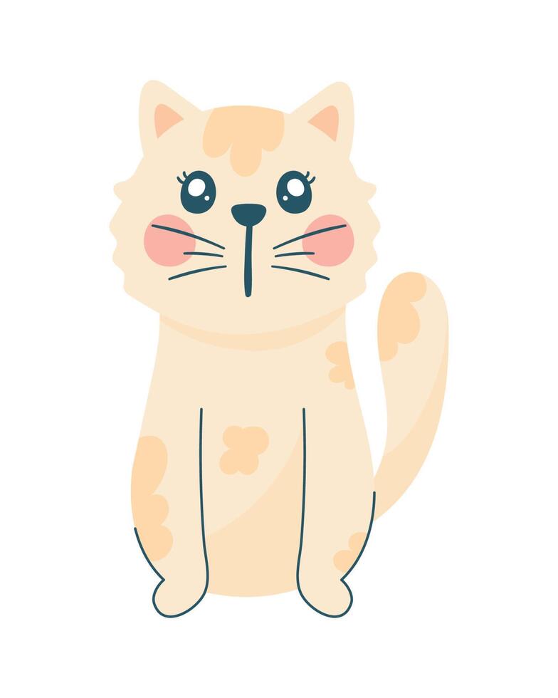 pequeño gato sentado de frente 13697746 Vector en Vecteezy pequeño gato sentado de frente 13697746 Vector en Vecteezy