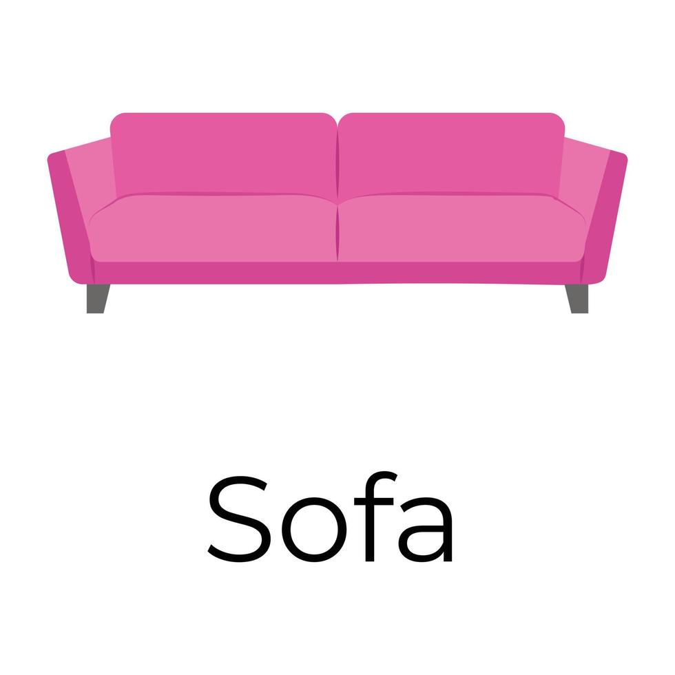 conceptos de sofás de moda vector