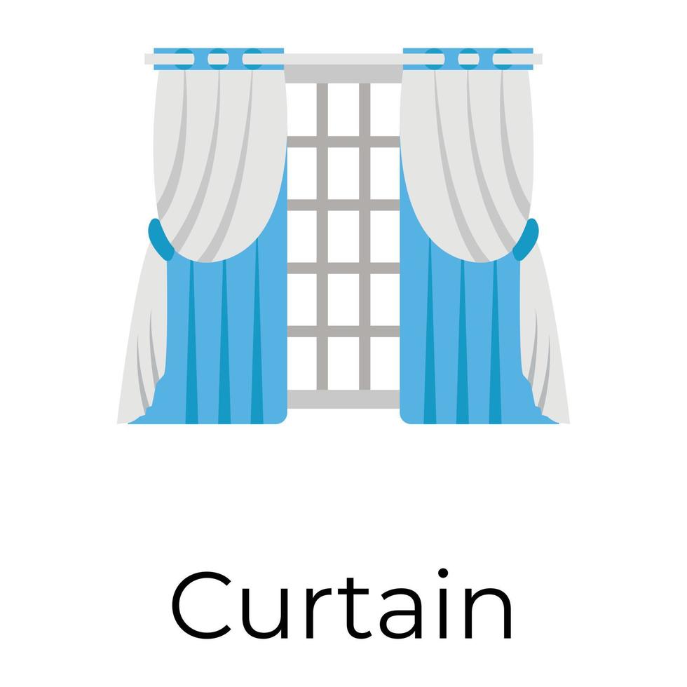 Trendy Curtain Concepts vector
