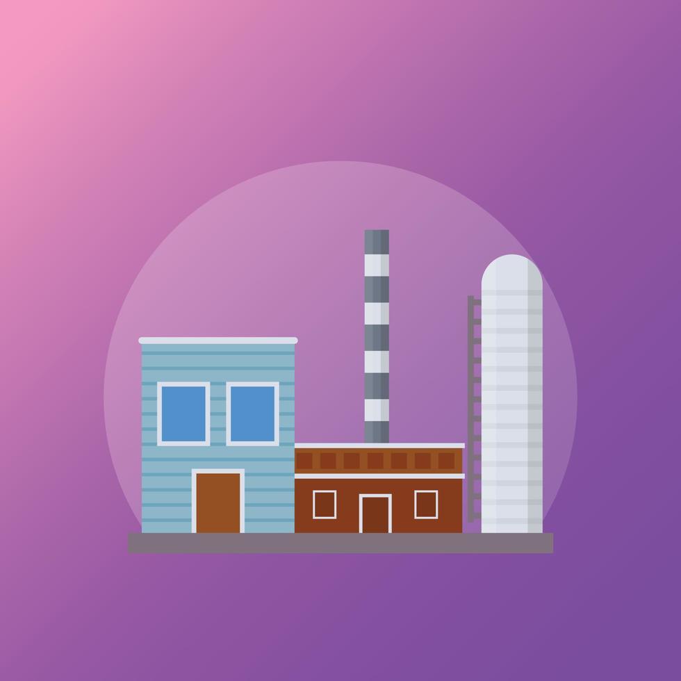 Trendy Industry Concepts vector