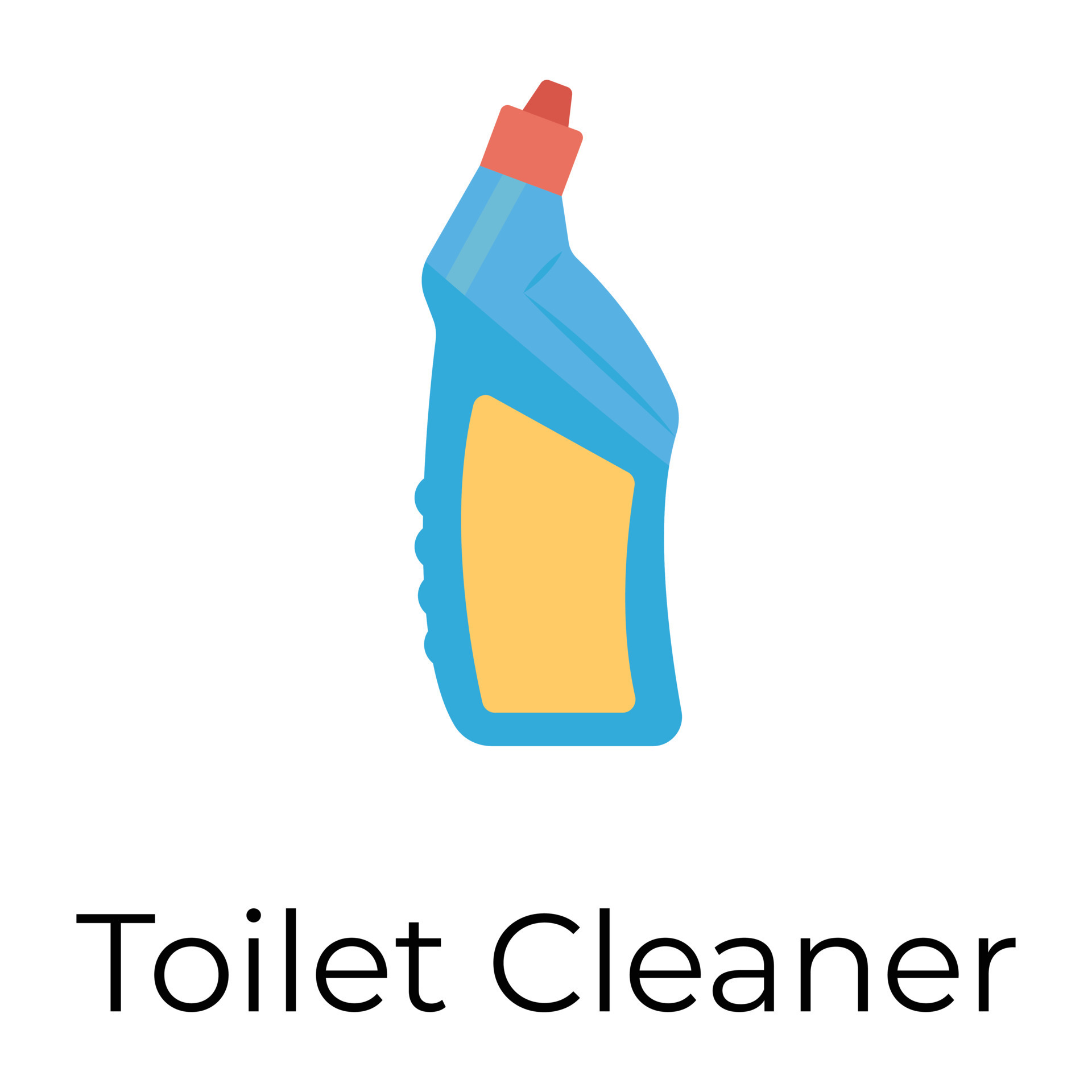 Trendy Toilet Cleaner 13698058 Vector Art at Vecteezy