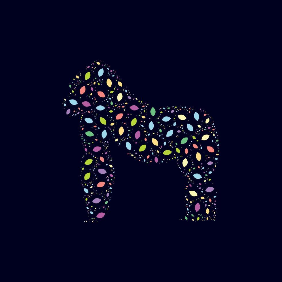 Ape illustration pop art animal 13698562 Vector Art at Vecteezy