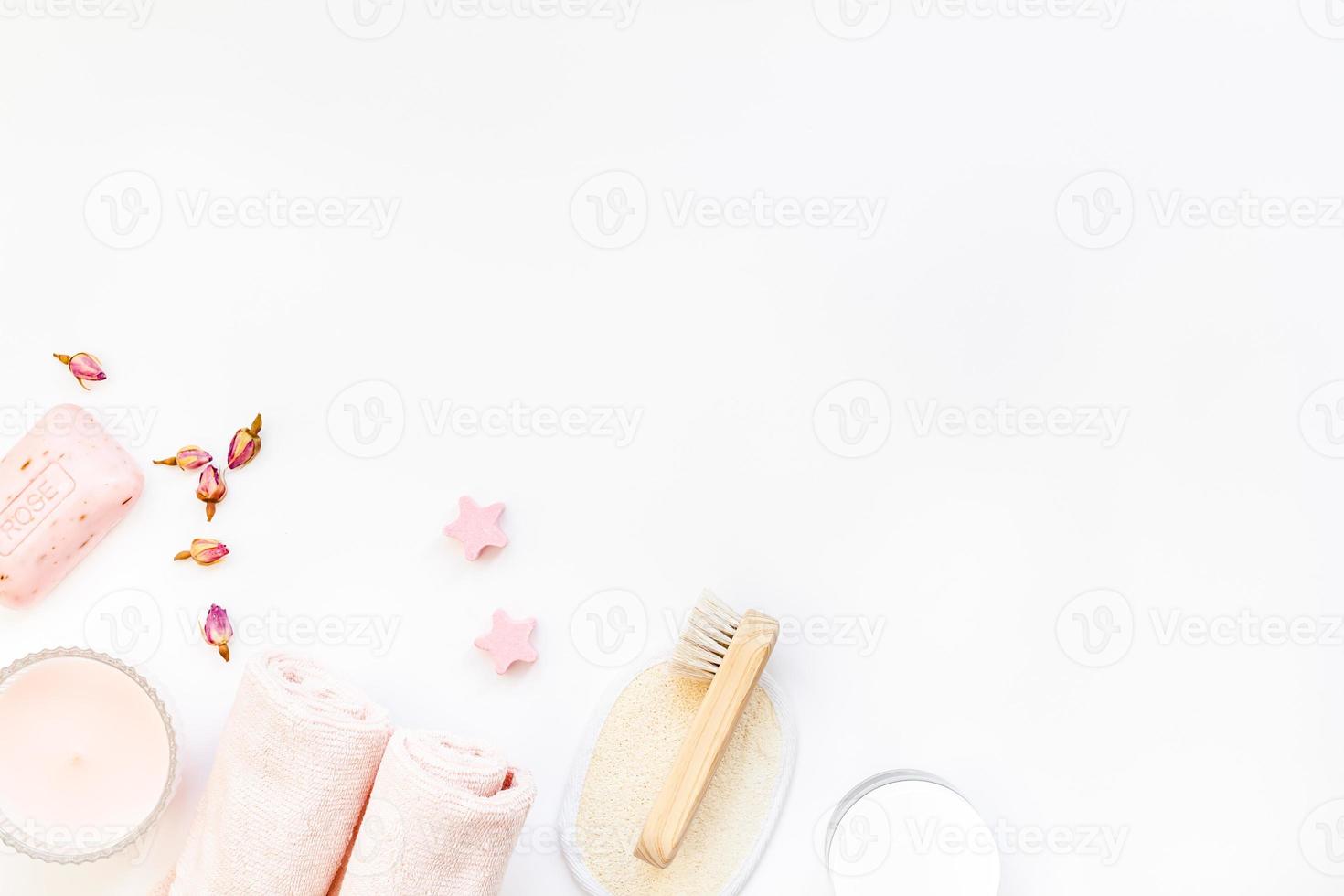 Spa, beauty cosmetics and body care treatment photo