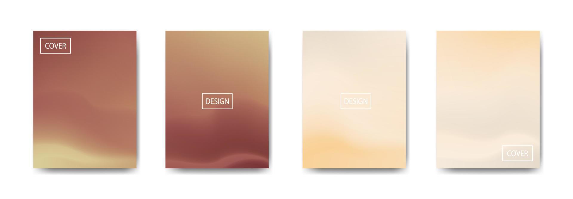 set of abstract background with beautiful gradation color, colorful background for poster flyer banner backdrop.vertical banner.cool fluid background vector illustration
