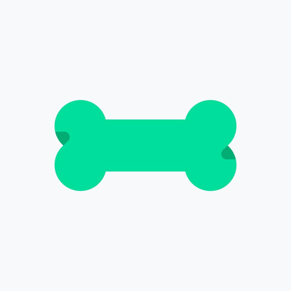Bone Icon. Medical Icon. Perfect for website mobile app presentation and any other projects. Icon design flat style vector