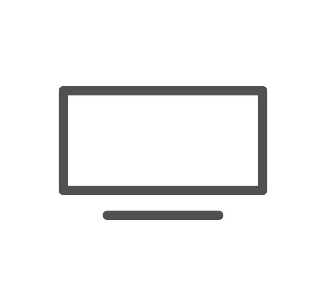 Computer and components icon outline and linear vector. vector