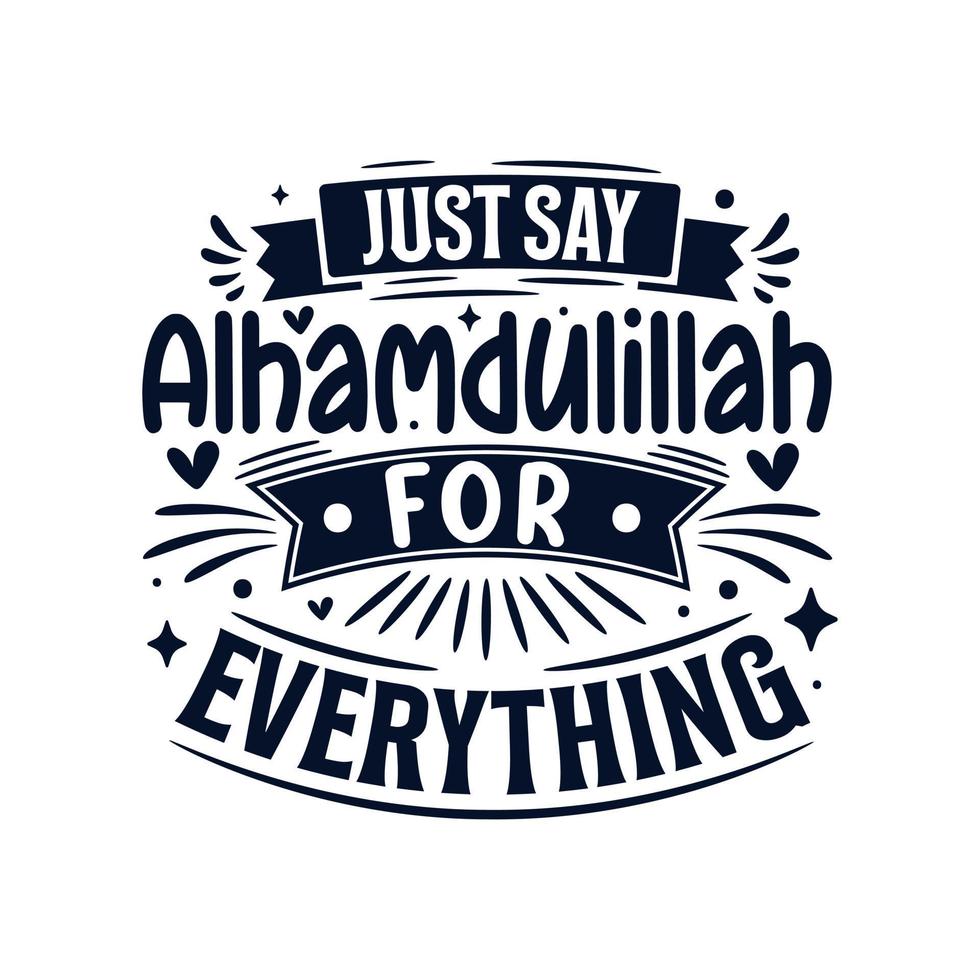 Ramadan recharge your Iman- muslim religion holy month typography. vector