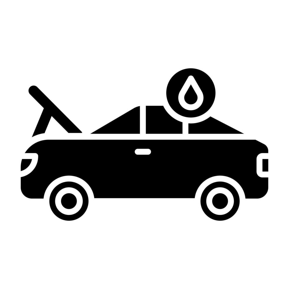 Oil Change Icon Style vector