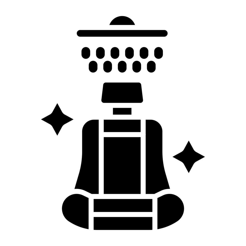 Seat Cleaning Icon Style vector