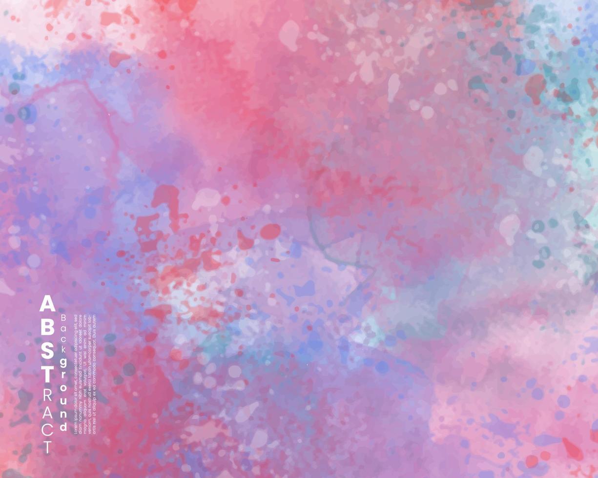 Abstract watercolor textured background. Design for your date, postcard, banner, logo. vector