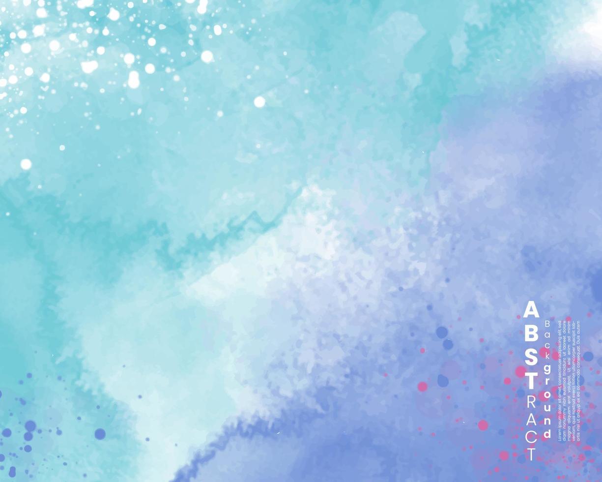 Abstract watercolor textured background. Design for your date, postcard, banner, logo. vector