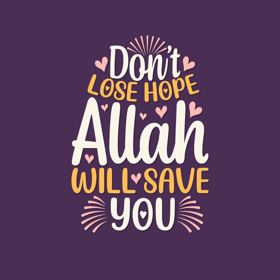 Ramadan recharge your Iman- muslim religion holy month typography. vector