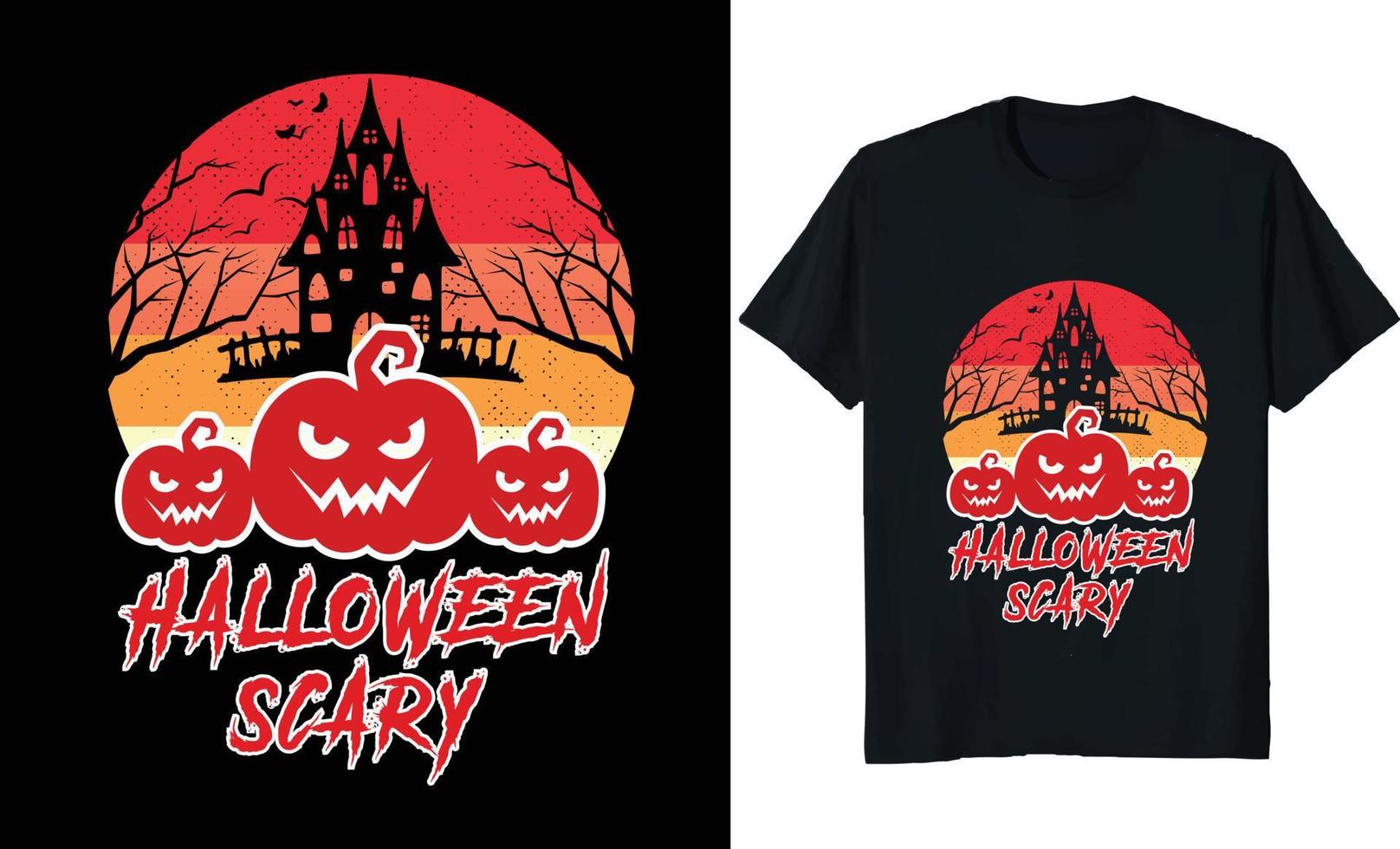 halloween t shirt design vector