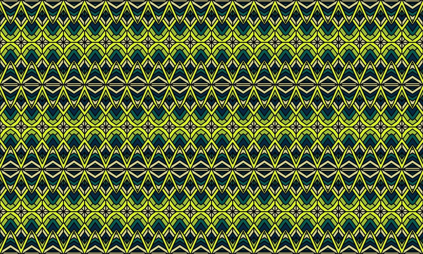 elegant modern batik ethnic pattern background vector
