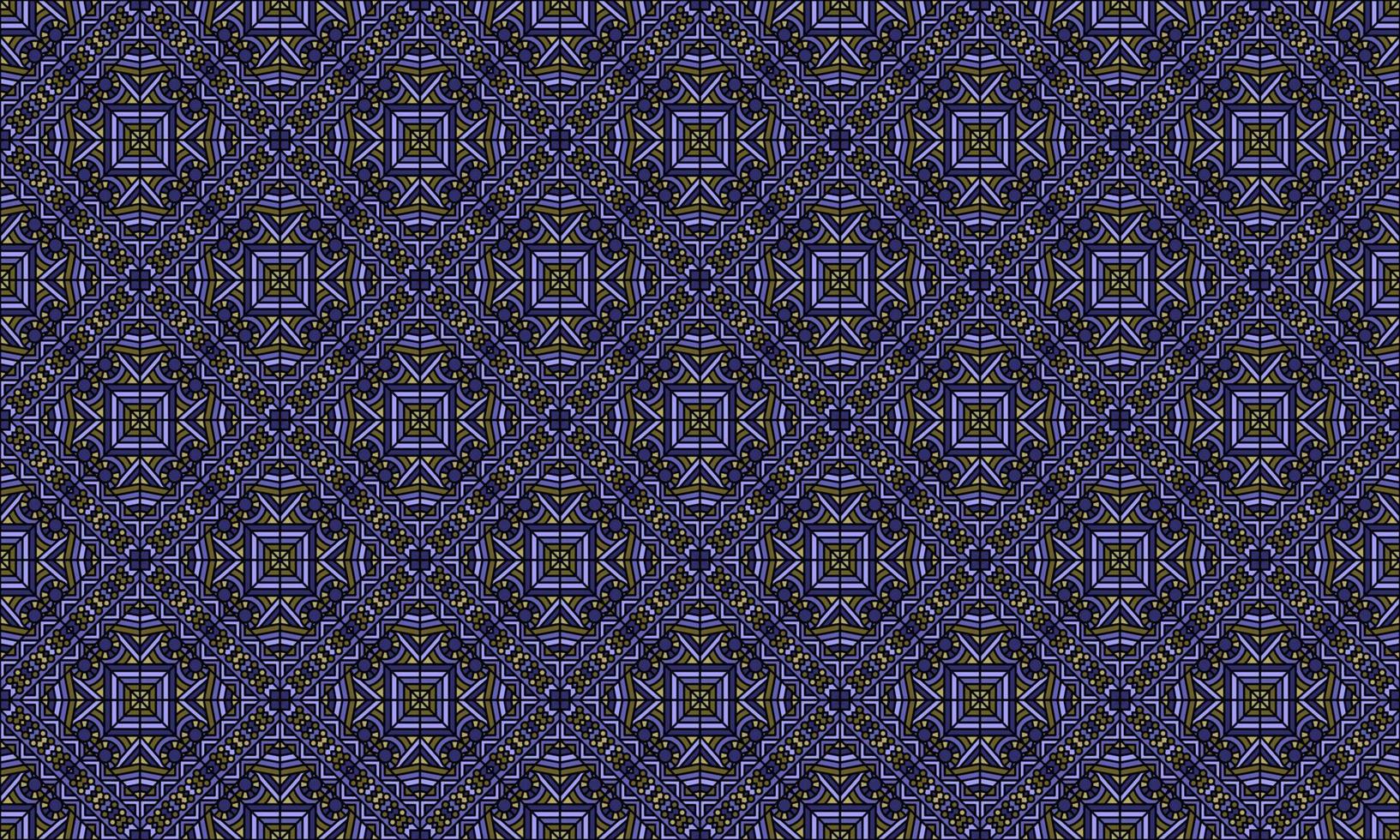 fondo de patrón étnico batik moderno elegante vector