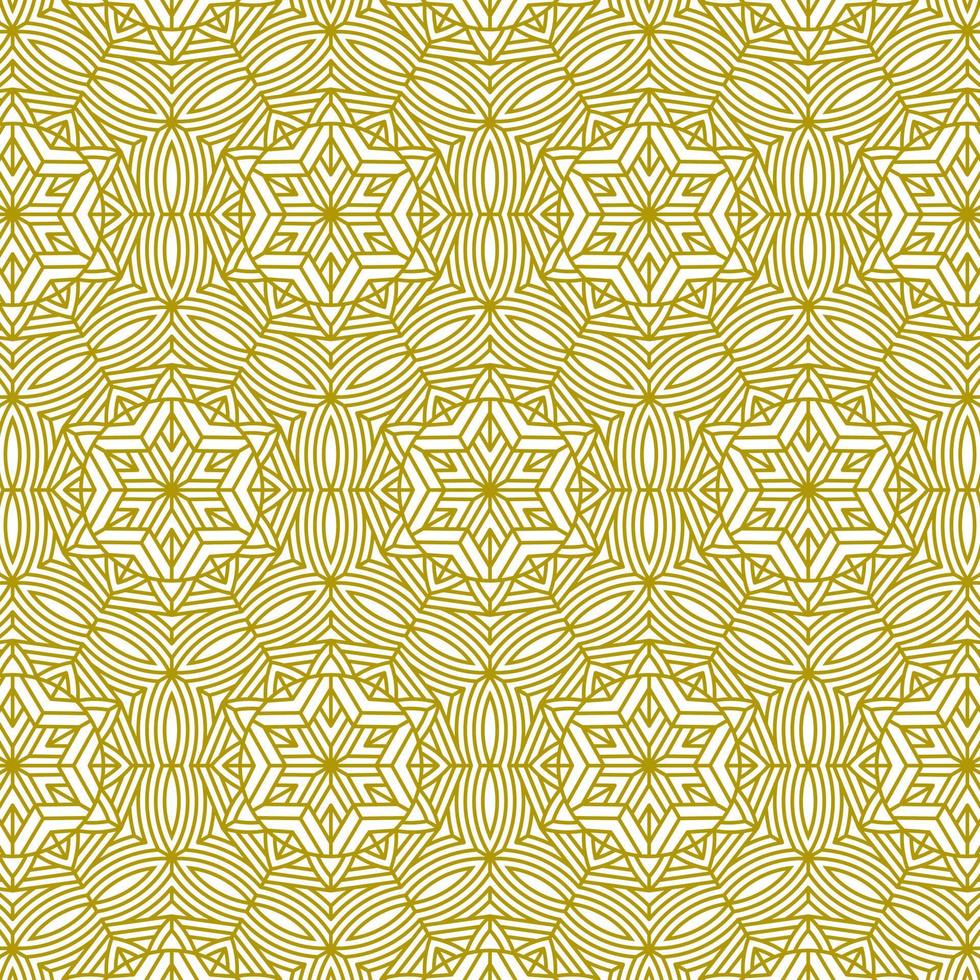 line gold elegant pattern vector