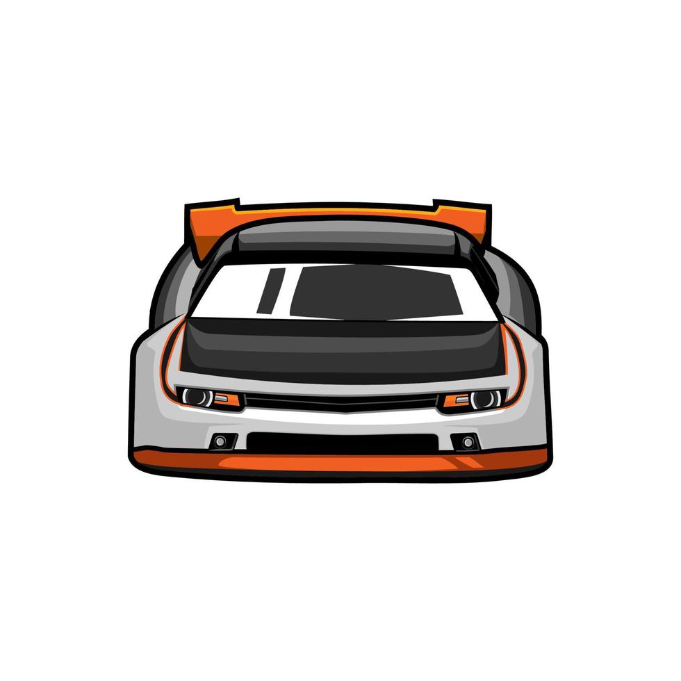 dirt racing car vector