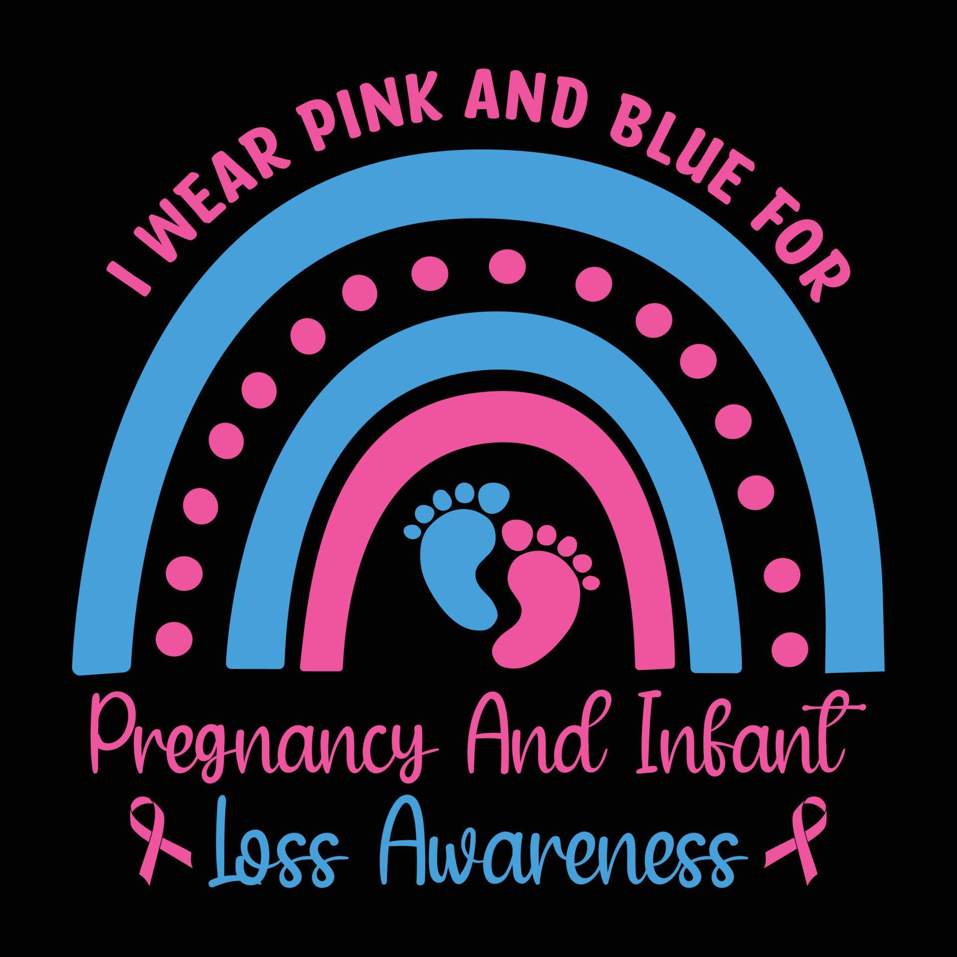 Pregnancy Infant Loss Awareness 13703635 Vector Art at Vecteezy